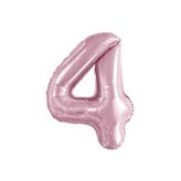 5DM Pembe Folyo Rakam Balon 4, 76 cm
