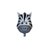 5DM Zebra Figürlü Folyo Balon, 18 İnç