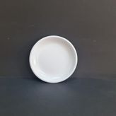 6 Adet Standart Düz Melamin Tatlı & Yemek Servis Tabağı 15 cm - Beyaz