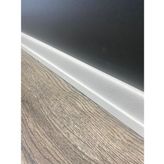 6 Cm Beyaz Parke Süpürgelik
