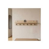6 Kancalı Duvara Monte Askılık 105 Cm