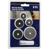 6 Parça Mini Yuvarlak Testere Bıçakları 2244Mm