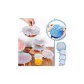 6 Parça Silikon Kapak Vakum Bone (5680)