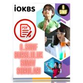 6. Sınıf Bursluluk Sınav Soruları (PDF Sorular Kitabı)