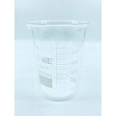 600ML Cam Beher Dereceli Borosilikat 1 Adet