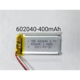 602040 3.7 Volt 400 Mah Lityum Polimer Pil
