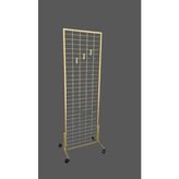 60X190 Tel Pano Stant (Gold) Tekerlekli