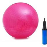 65 Cm Pilates Topu, Pembe, Pompa Hediyeli