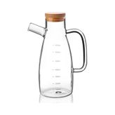 650 Ml Bambu Kapakli Cam Yagdanlik Royaleks-70086