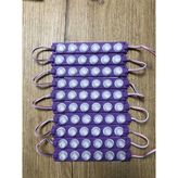 6'lı 6WATT Manda Gözü Modül LED (10 Adet) - Mor