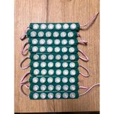6'lı 6WATT Manda Gözü Modül LED (10 Adet) - Yeşil