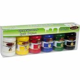 6'lı Transparan Kumaş Boyası 50 ml Set 1
