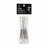6PCS MİNİ=13CM METAL ÇIRPICI (5691)