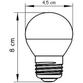 6W E27 Mini Top Ampul 3000K Sarı Işık 3 Adet