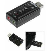 7.1 USB Ses Kartı Virtual Sound 3D - Win 7 Win 8 Win 10