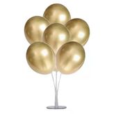 7 li Balon Demeti Krom Gold Balon