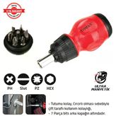 7 Parça Bitsli Topaç Tornavida Seti 823