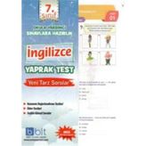 7. Sınıf İngilizce Yaprak Test - Blok Test Komisyon
