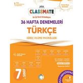 7. Sınıf Türkçe 36 Hafta Denemeleri Classmate