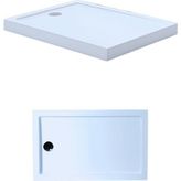 70 x 110 Dikdörtgen Monoblok Duş Teknesi H:10 cm