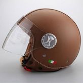 701 Kahverengi Deri Acik Kask