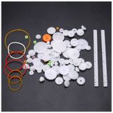 75 Parça Plastik Dişli Seti RC Çark Arduino
