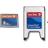 8 Gb Compact Flash Kart Pcmcıa-Cf Compact Flash Adaptör