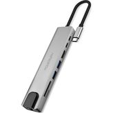 8 İn 1 Type-C Hub Dönüştürücü 4K Hdmi Usb Micro Sd Gigabyte Ethernet