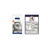 8 Parça Dereceli Kalem Seti + Mona Lisa Sketch Book - Eskiz Defteri A4 50 Yp. 120 Gr.