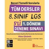 8. Sınıf LGS 5'li 1. Dönem Deneme Sınavı