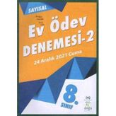 8. Sınıf Sayısal Aralık 2021 Ev Ödev Denemesi 2 (Sahaf - Yeni Gibi)
