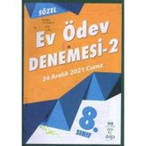 8. Sınıf Sözel Aralık 2021 Ev Ödev Denemesi 2 (Sahaf - Yeni Gibi)