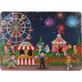 80 Parça Çocuk Puzzle Lunapark