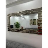 80*140Cm Baklava Konsol Ayna (Bronz)