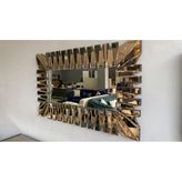80*140Cm Yarasa Konsol Ayna (Bronz)
