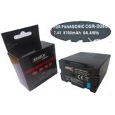 8700mAh, Panasonic MDH3 Kamera Batarya