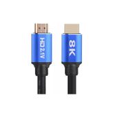 8K Ultra HD 2.1V 48Gbps Altın Kaplama Hdmi Kablo UHD 0.5 Metre