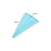 93- Siliko World Krema Torbası Silikon 30 Cm, Mavi