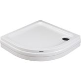 95X95 Panelli Oval Duş Teknesi Beyaz