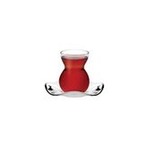 96574 12 Prç.dantel Çay Seti - Çay Bardağı Takımı - Beyaz