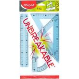 981701 30 cm Cetvel Çizim Seti 4lü