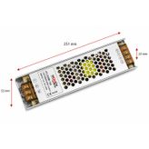 A Kalite 12v 20a Ultra Slim Kasa Trafo, 12v 20a İnce Kasa Metal Led Adaptörü