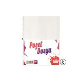 A4 Poşet Dosya 100'lü Saydam 30 Mic.
