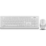 A4 Tech F1010 Beyaz Q Kablolu Klavye Mouse Seti