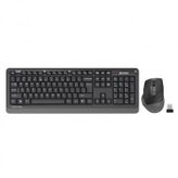A4-Tech FG1035 Gri USB Kablosuz Q Klavye ve Mouse Seti