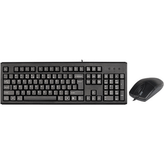 A4-Tech KM-72620D Q TR Kablolu Siyah Klavye Mouse Set