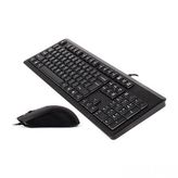 A4-Tech KR-9276 Q USB Siyah Kablolu Klavye Mouse Seti