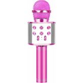 Abatech WS858 Karaoke Mikrofon - RENK - Pembe