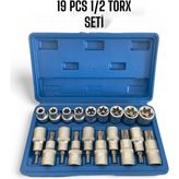 Abbas Hırdavat 19 Parça Torx Lokma Seti