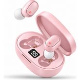 Abbruch Dots E6S Bluetooth Kulaklık Hd Ses Extra Bass Yüksek Mikrofon Kalitesi - Pembe